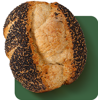 Pan Masa Madre<br>Ajonjolí negro